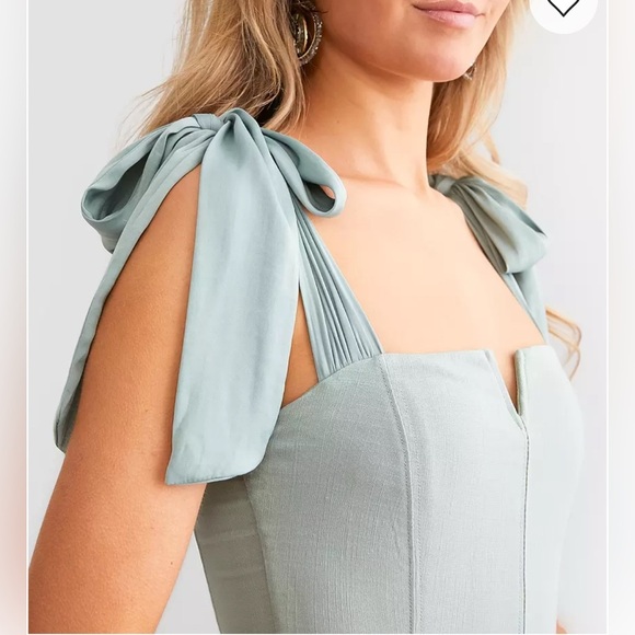 Free People Lola Bodysuit sea mist XS - Picture 4 of 6